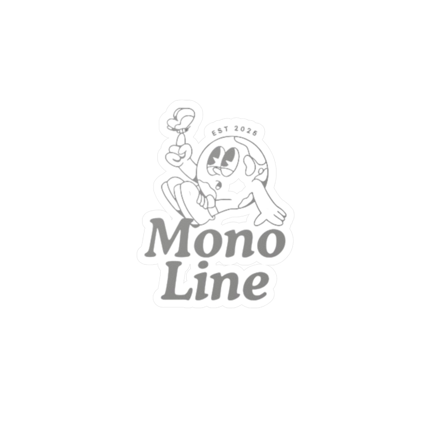 Vinyl Monoline Sticker