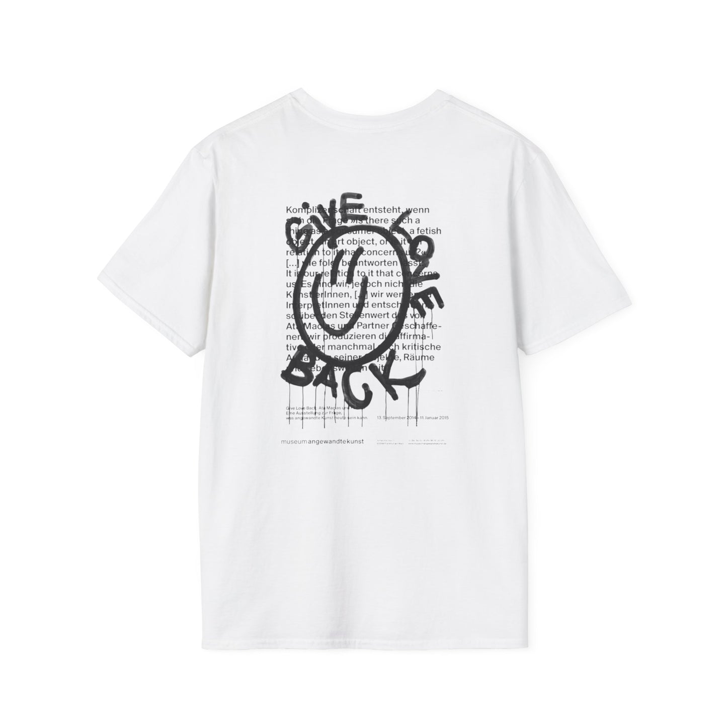 Give Love Back T-Shirt - Monoline