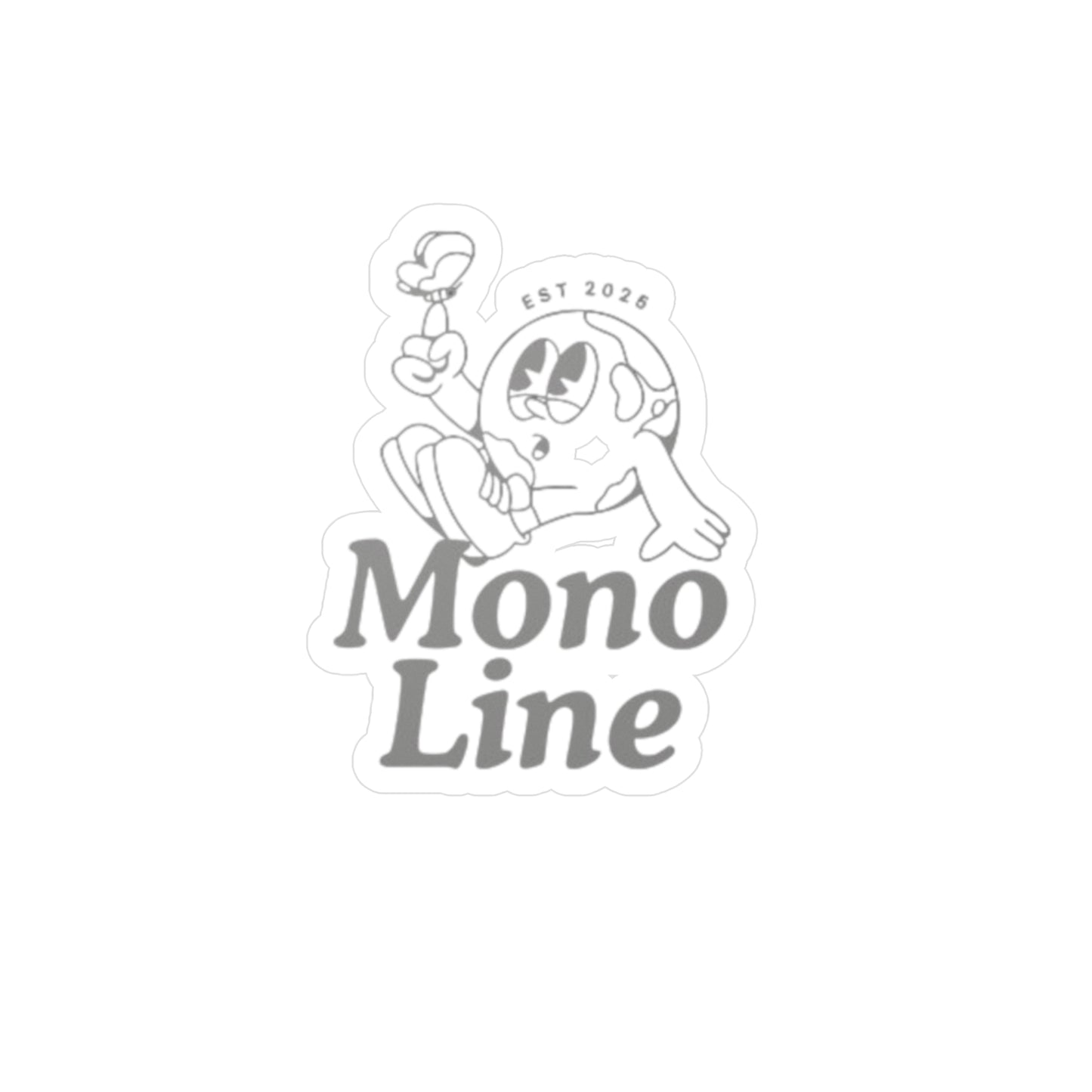 Vinyl Monoline Sticker